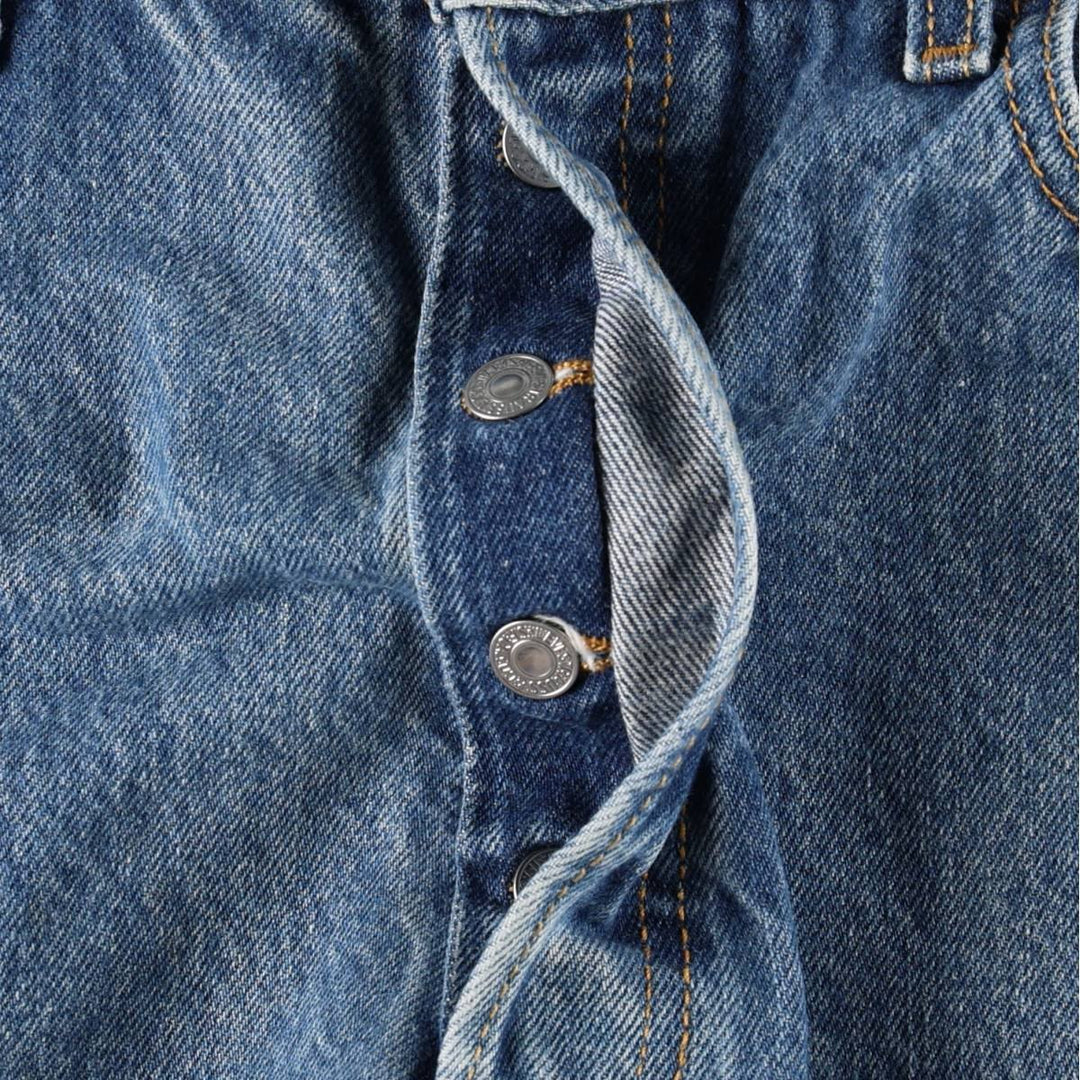 2000'S Levi's 501 0000 Straight Denim Pants, Men's W34 (approx.) cotton blue type Vintage Second Hand