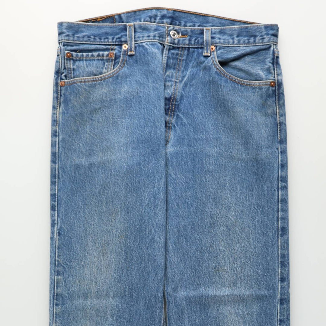 2000'S Levi's 501 0000 Straight Denim Pants, Men's W34 (approx.) cotton blue type Vintage Second Hand
