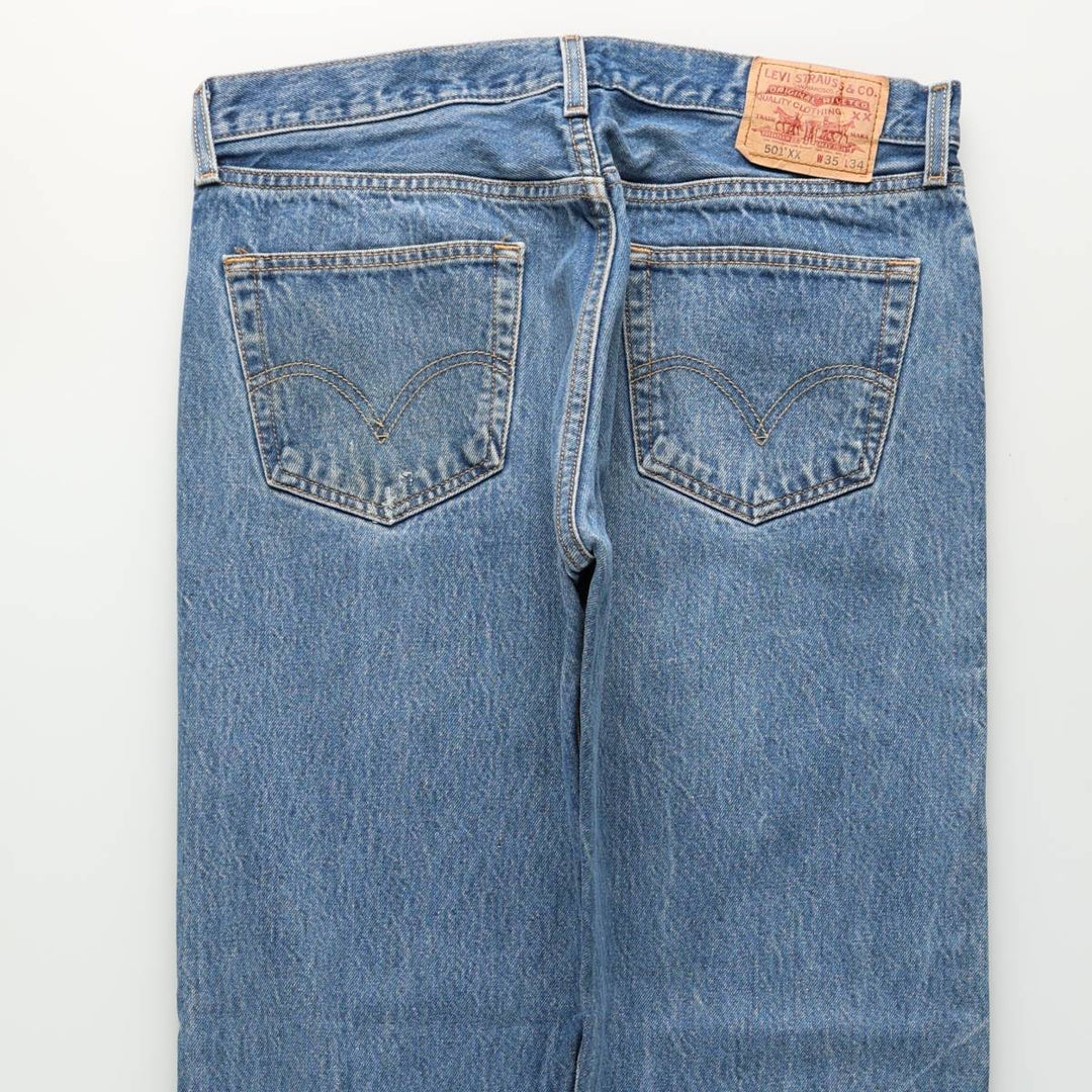 2000'S Levi's 501 0000 Straight Denim Pants, Men's W34 (approx.) cotton blue type Vintage Second Hand