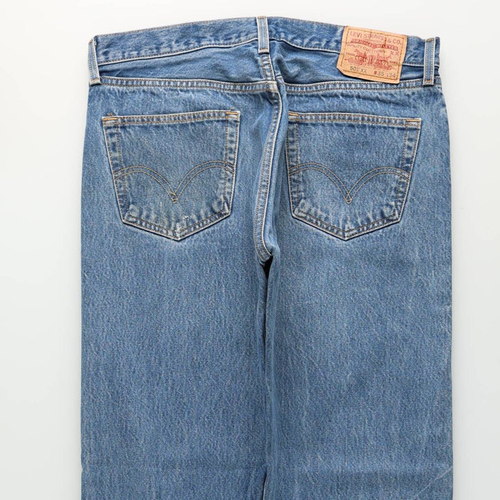 2000'S Levi's 501 0000 Straight Denim Pants, Men's W34 (approx.) cotton blue type Vintage Second Hand