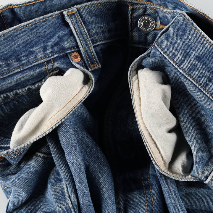 2000'S Levi's 501 0000 Straight Denim Pants, Men's W34 (approx.) cotton blue type Vintage Second Hand