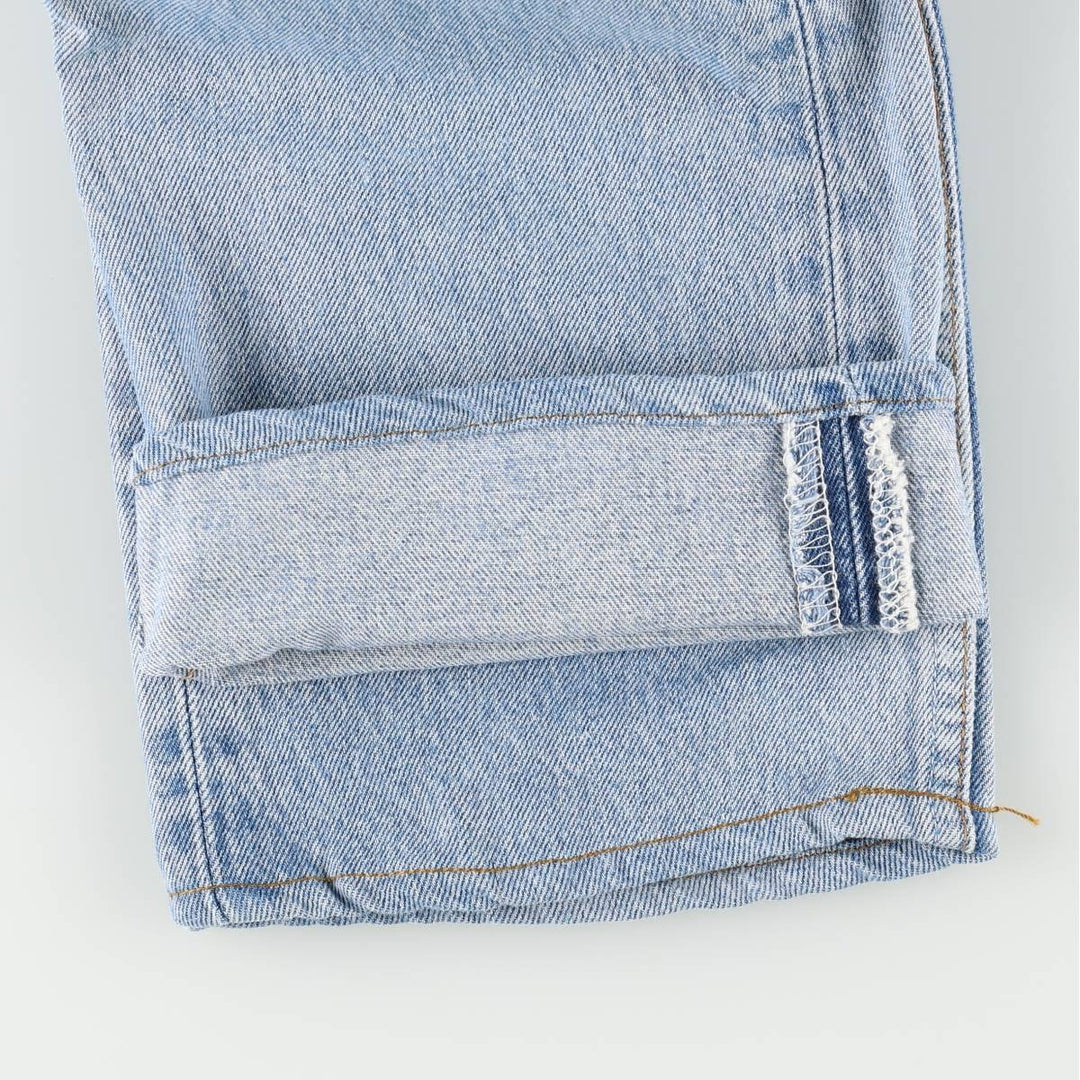 1990'S Levi's 501 Straight Denim Pants, Made in USA, Men's Size W33 (approx.), Vintage cotton Blue type light blue Vintage Second Hand