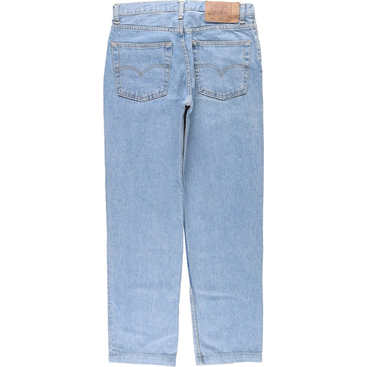 90'S Levi's 501-0191 Straight Denim Pants Made in USA Men's W32 Vintage cotton blue type Vintage Second Hand