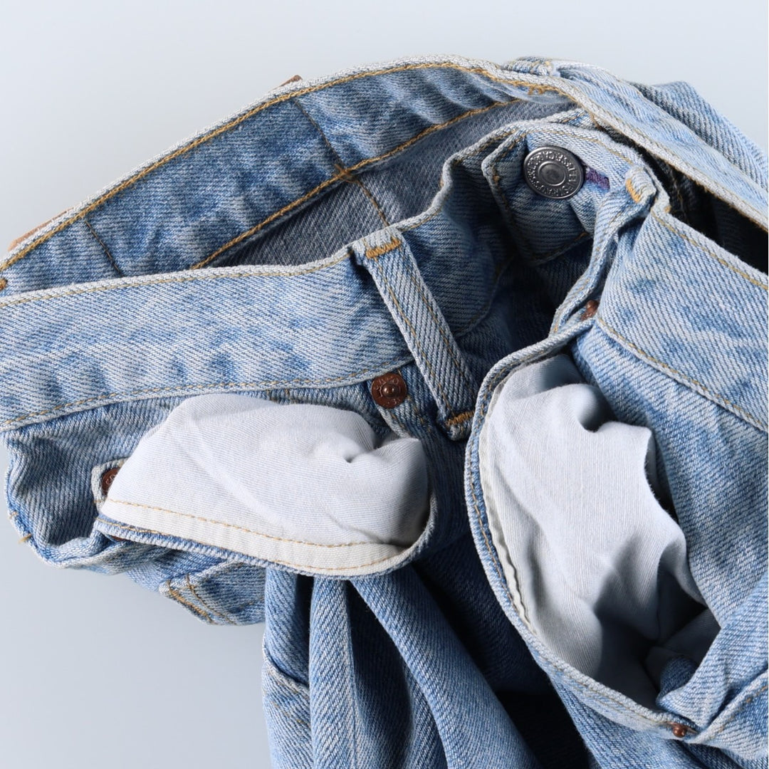 90'S Levi's 501-0191 Straight Denim Pants Made in USA Men's W32 Vintage cotton blue type Vintage Second Hand