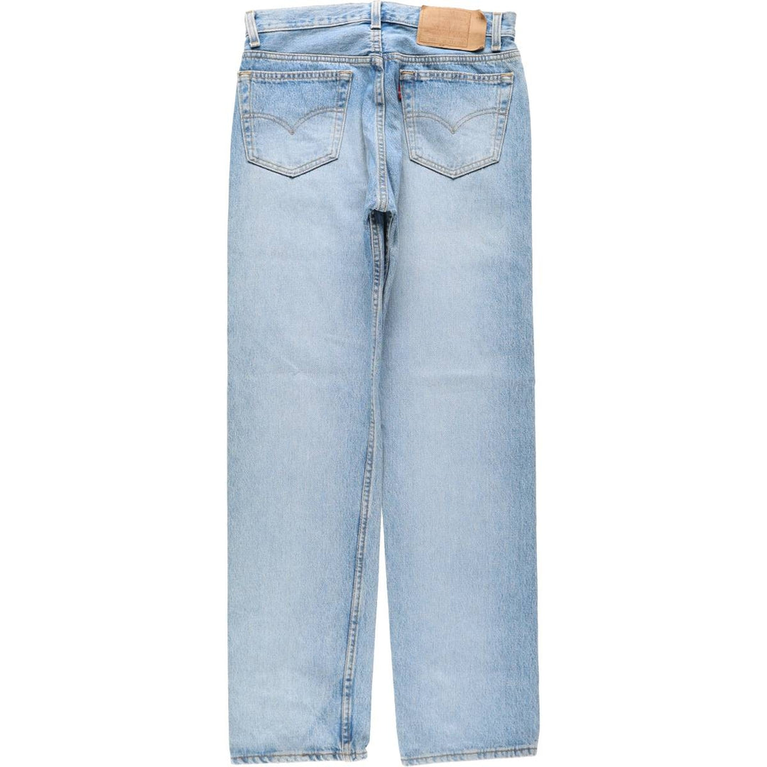 1990'S Levi's 501-0150 Straight Denim Pants, Made in USA, Men's Size W32 (approx.), Vintage cotton blue type Vintage Second Hand