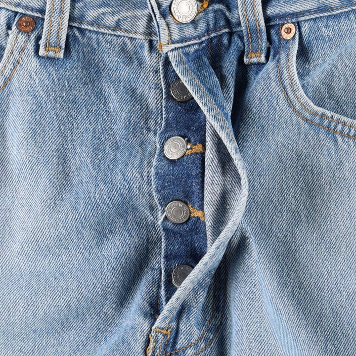 1990'S Levi's 501-0150 Straight Denim Pants, Made in USA, Men's Size W32 (approx.), Vintage cotton blue type Vintage Second Hand
