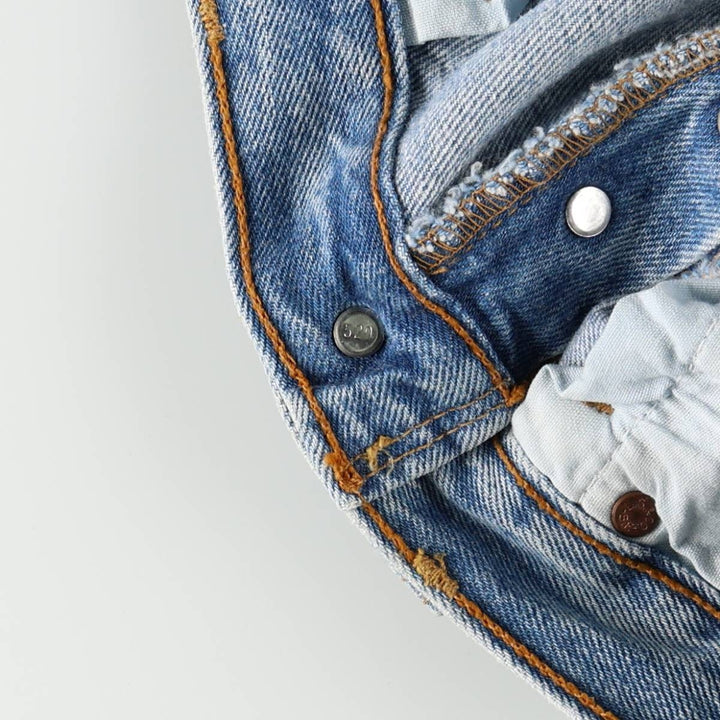 1990'S Levi's 501-0150 Straight Denim Pants, Made in USA, Men's Size W32 (approx.), Vintage cotton blue type Vintage Second Hand