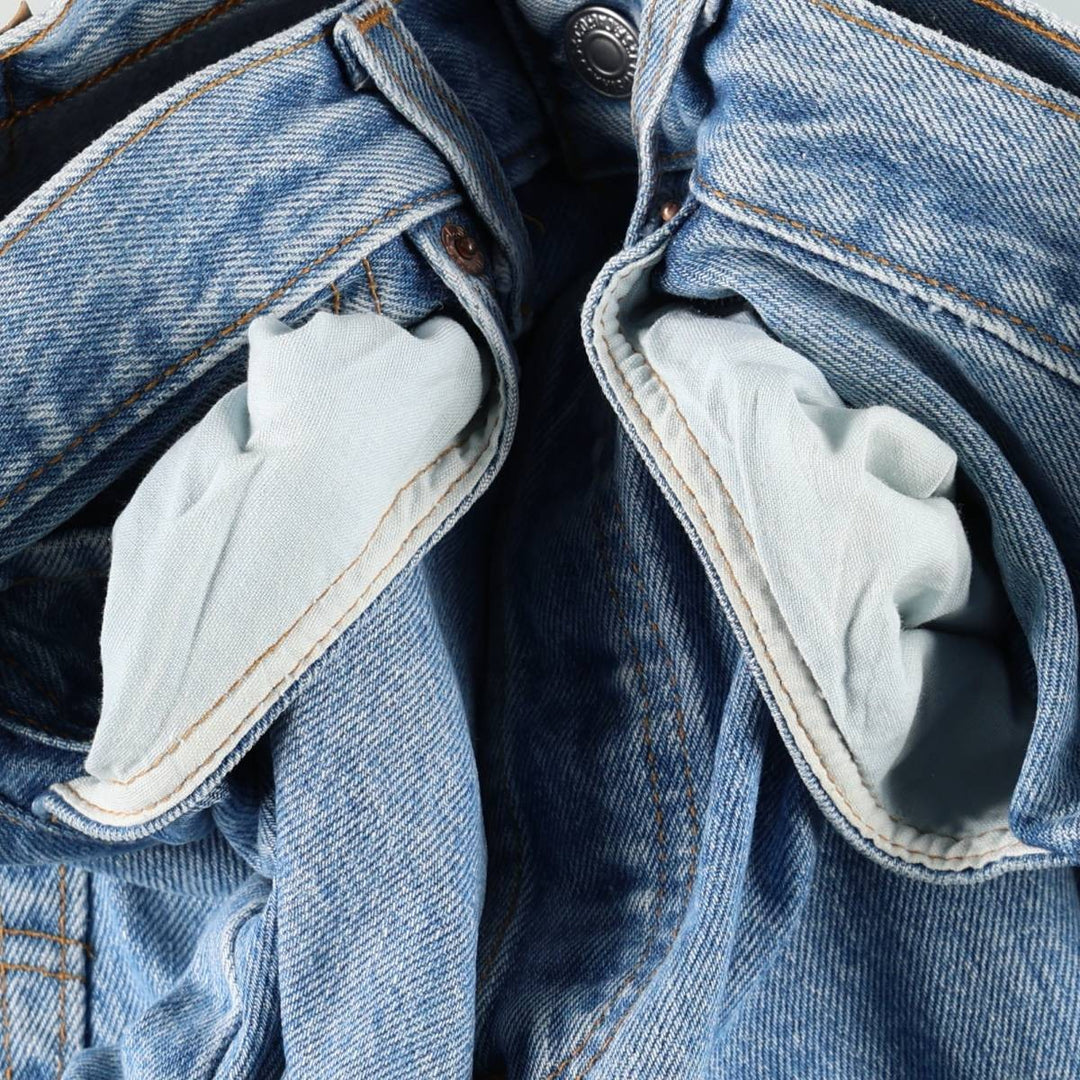 90'S Levi's 501-0193 Straight Denim Pants Made in USA Men's W31 Vintage cotton Blue type light blue Vintage Second Hand