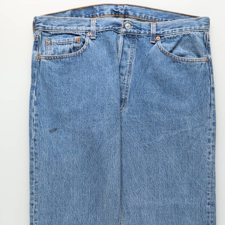 1990'S Levi's 501-5914 Straight Denim Pants, Made in USA, Men's Size W37 (approx.), Vintage cotton blue type Vintage Second Hand