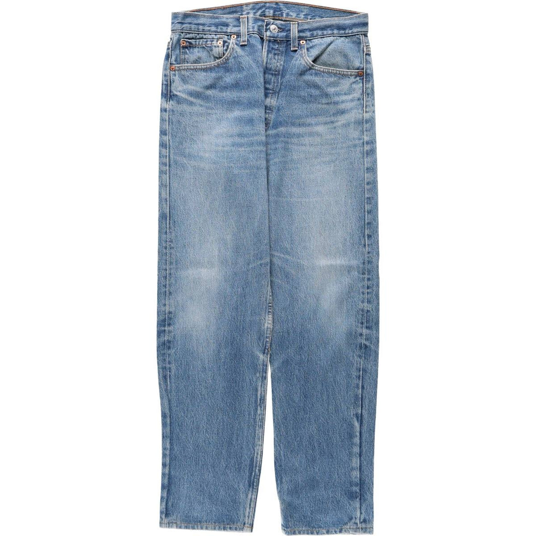 90'S Levi's 501-0115 Straight Denim Pants Made in USA Men's W31 Vintage cotton blue type Vintage Second Hand