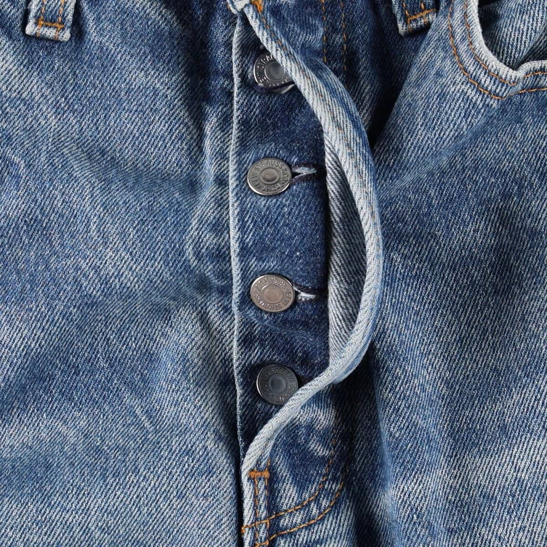 90'S Levi's 501-0115 Straight Denim Pants Made in USA Men's W31 Vintage cotton blue type Vintage Second Hand