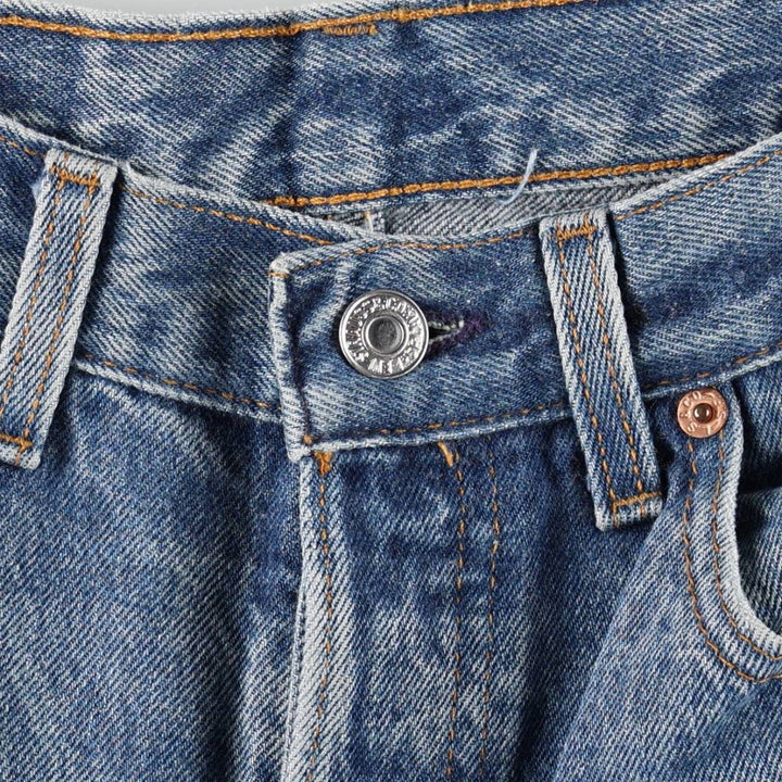 90'S Levi's 501-0115 Straight Denim Pants Made in USA Men's W31 Vintage cotton blue type Vintage Second Hand