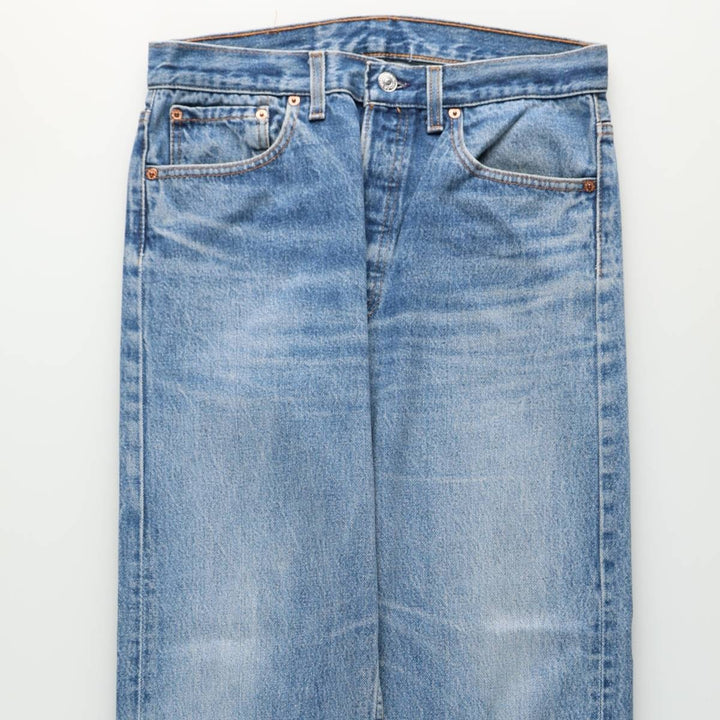 90'S Levi's 501-0115 Straight Denim Pants Made in USA Men's W31 Vintage cotton blue type Vintage Second Hand