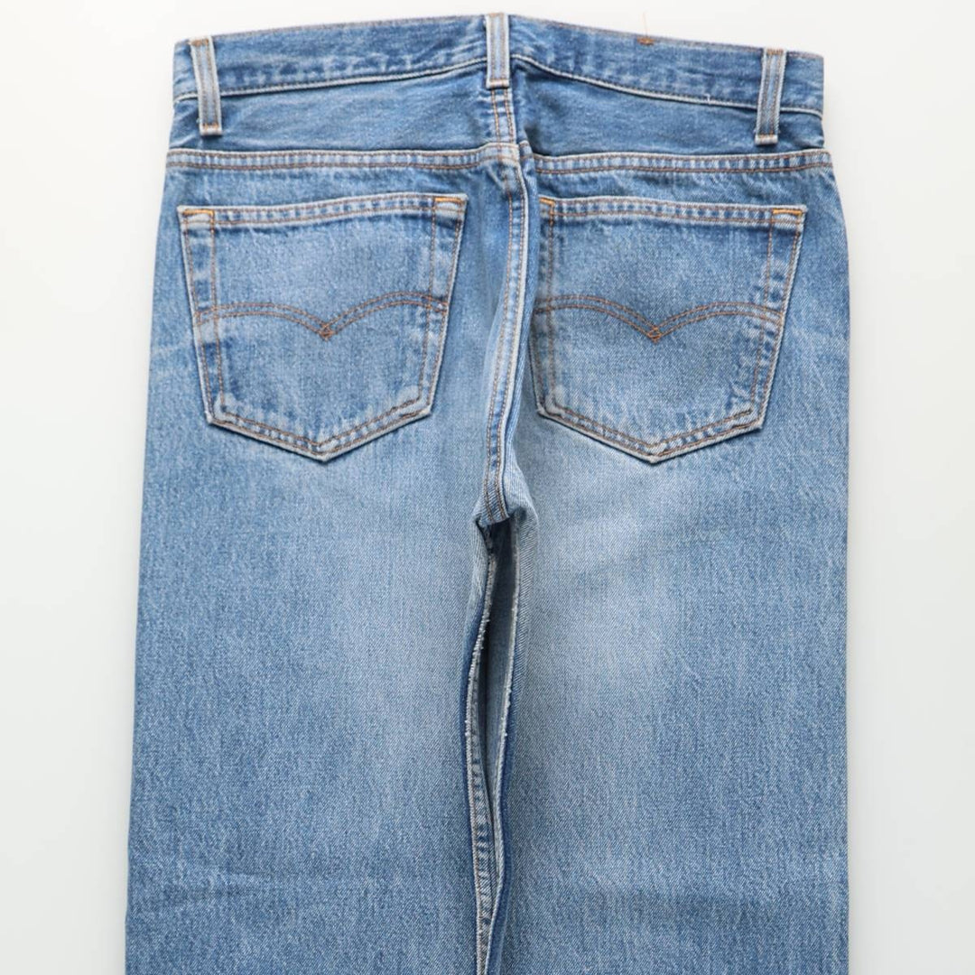 90'S Levi's 501-0115 Straight Denim Pants Made in USA Men's W31 Vintage cotton blue type Vintage Second Hand