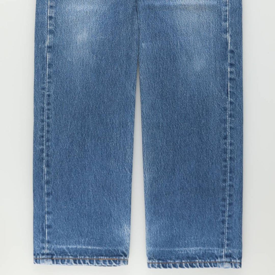 2000'S Levi's 501 0115 Straight Denim Pants, Made in USA, Men's Size W32 (approx.) cotton blue type Vintage Second Hand