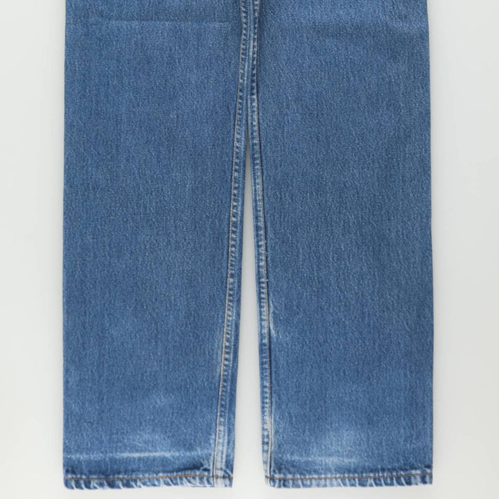 2000'S Levi's 501 0115 Straight Denim Pants, Made in USA, Men's Size W32 (approx.) cotton blue type Vintage Second Hand