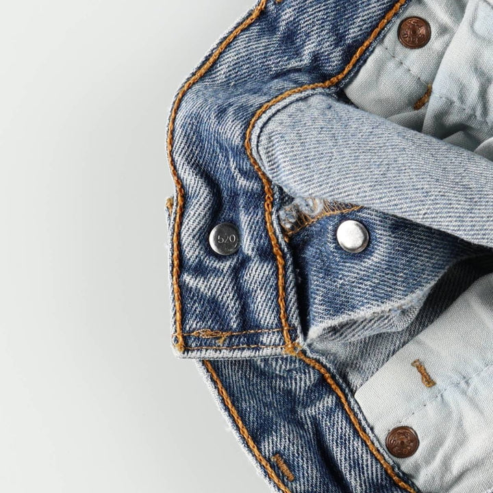 1990'S Levi's 501-118 Straight Denim Pants, Made in USA, Men's W35 (approx.), Vintage cotton blue type Vintage Second Hand