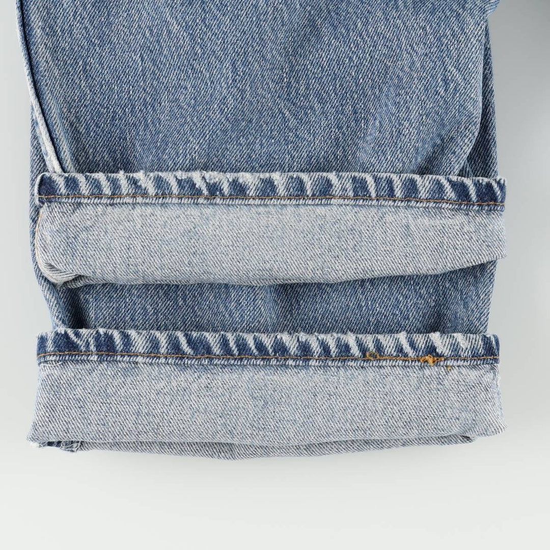 1990'S Levi's 501-118 Straight Denim Pants, Made in USA, Men's W35 (approx.), Vintage cotton blue type Vintage Second Hand
