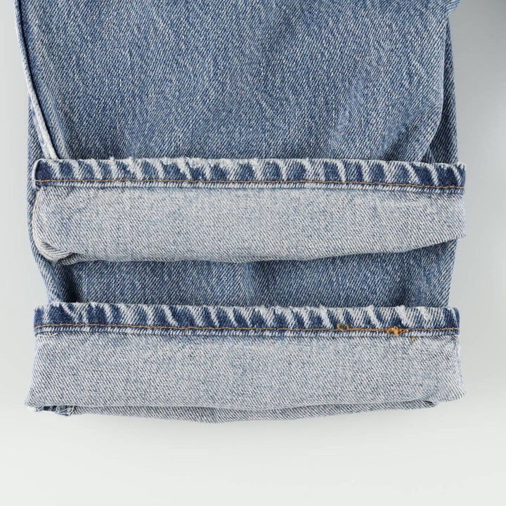 1990'S Levi's 501-118 Straight Denim Pants, Made in USA, Men's W35 (approx.), Vintage cotton blue type Vintage Second Hand