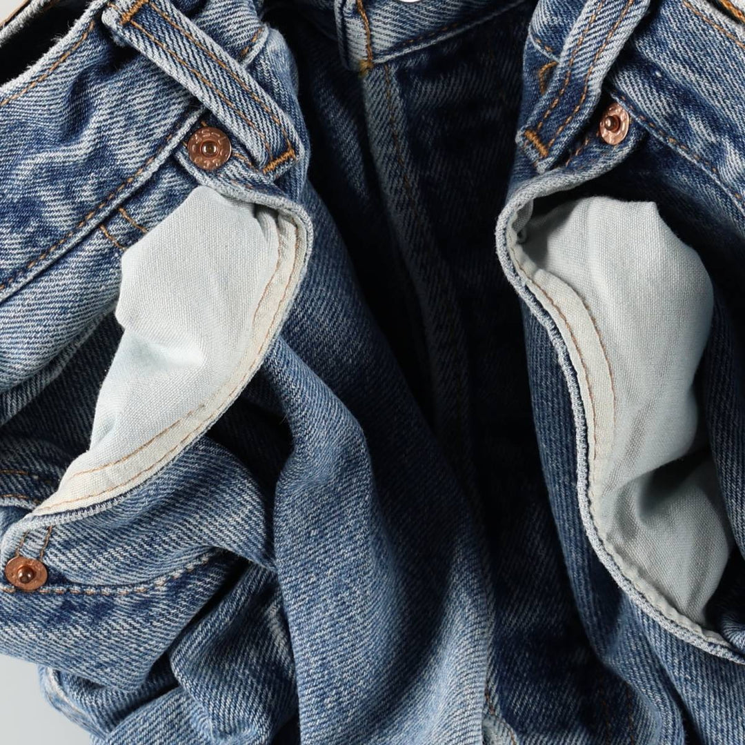 1990'S Levi's 501-118 Straight Denim Pants, Made in USA, Men's W35 (approx.), Vintage cotton blue type Vintage Second Hand