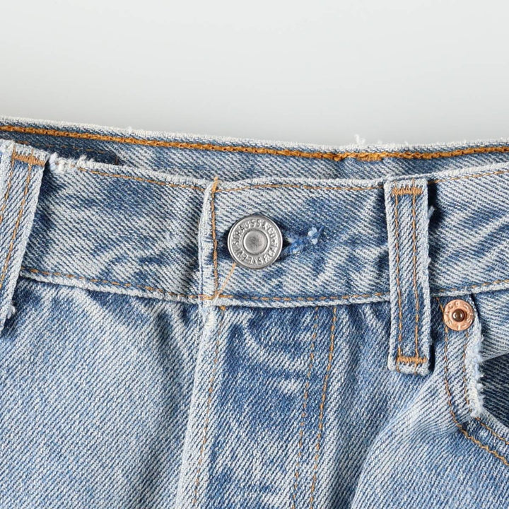 90'S Levi's 501-0118 Straight Denim Pants Made in USA Men's W32 Vintage cotton blue type Vintage Second Hand