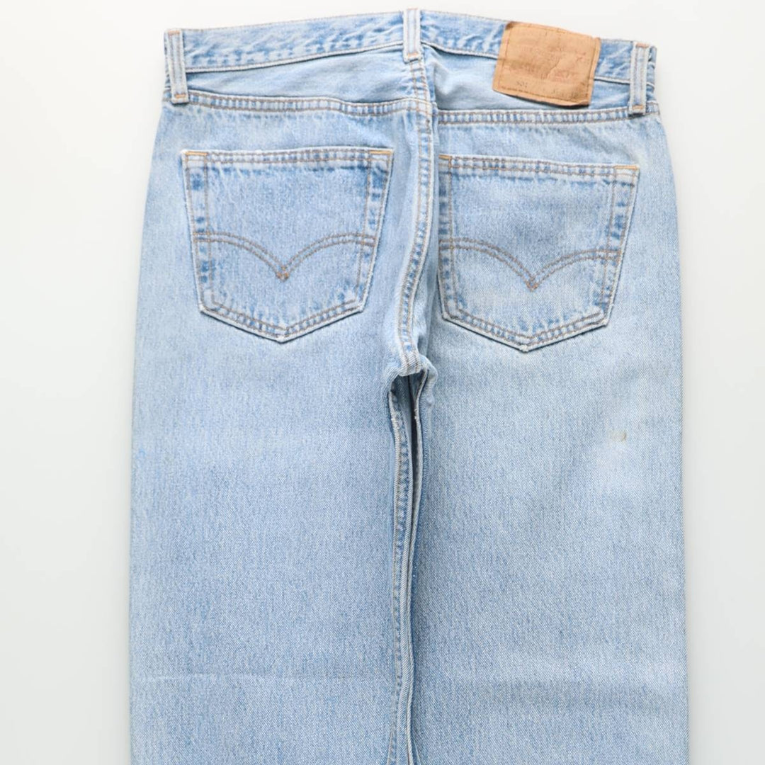 90'S Levi's 501-0118 Straight Denim Pants Made in USA Men's W32 Vintage cotton blue type Vintage Second Hand