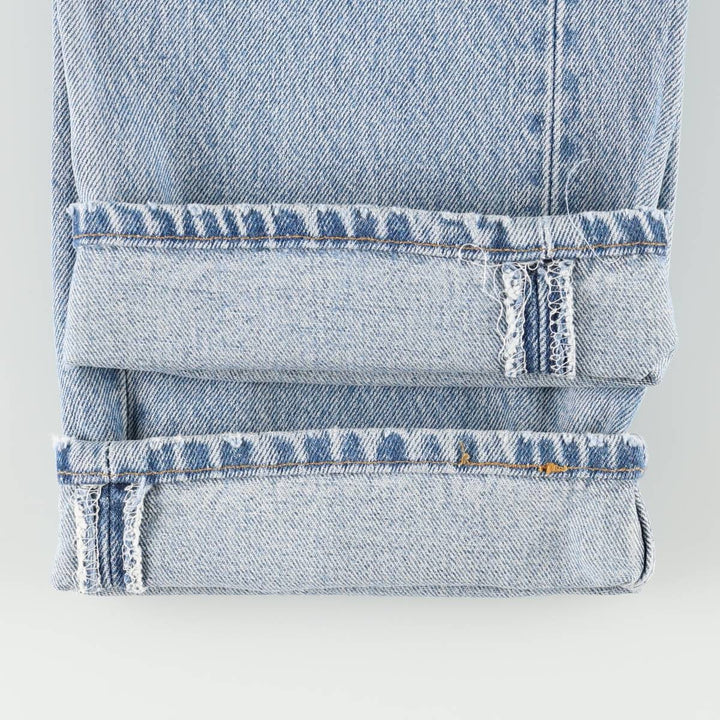 90'S Levi's 501-0118 Straight Denim Pants Made in USA Men's W32 Vintage cotton blue type Vintage Second Hand