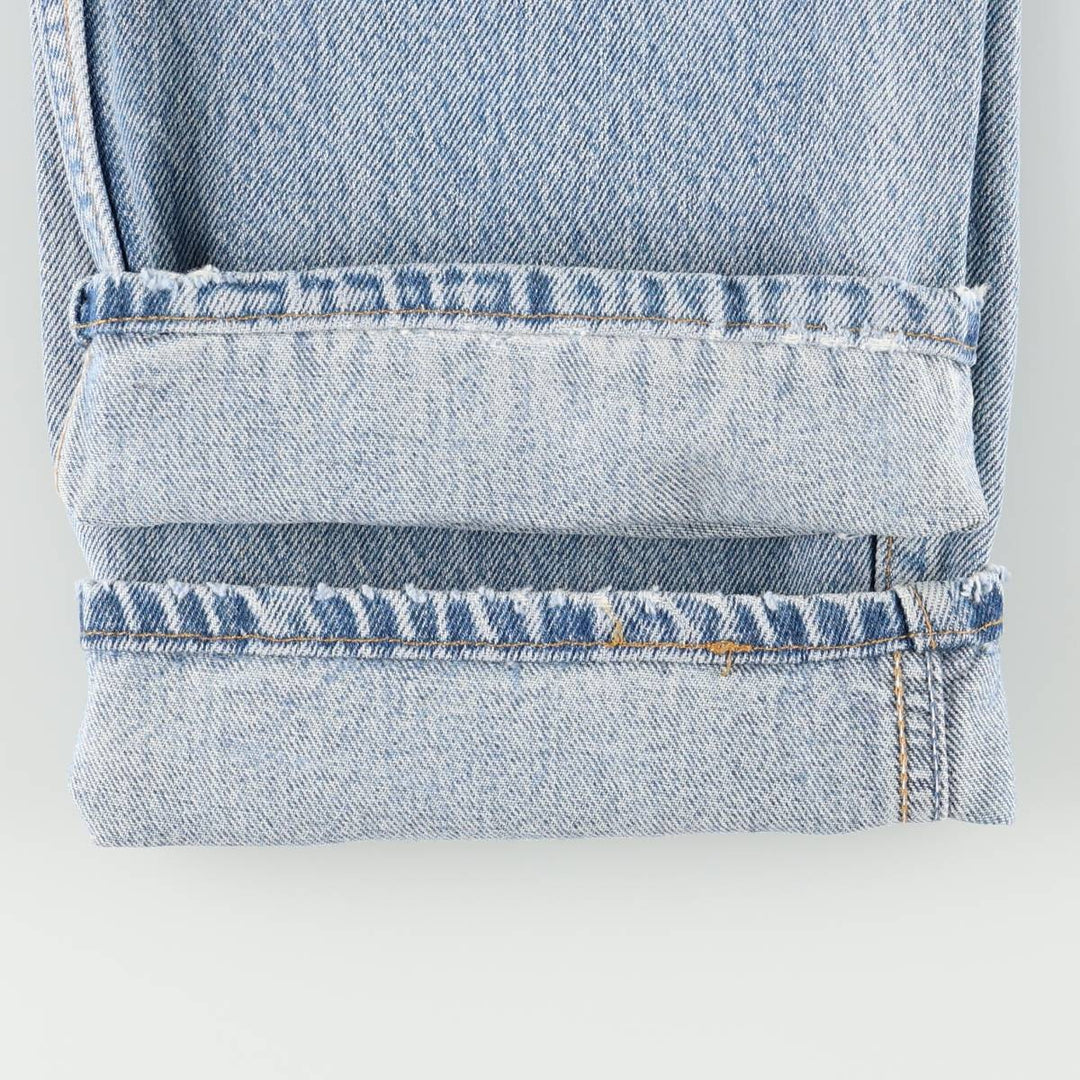 90'S Levi's 501-0118 Straight Denim Pants Made in USA Men's W32 Vintage cotton blue type Vintage Second Hand