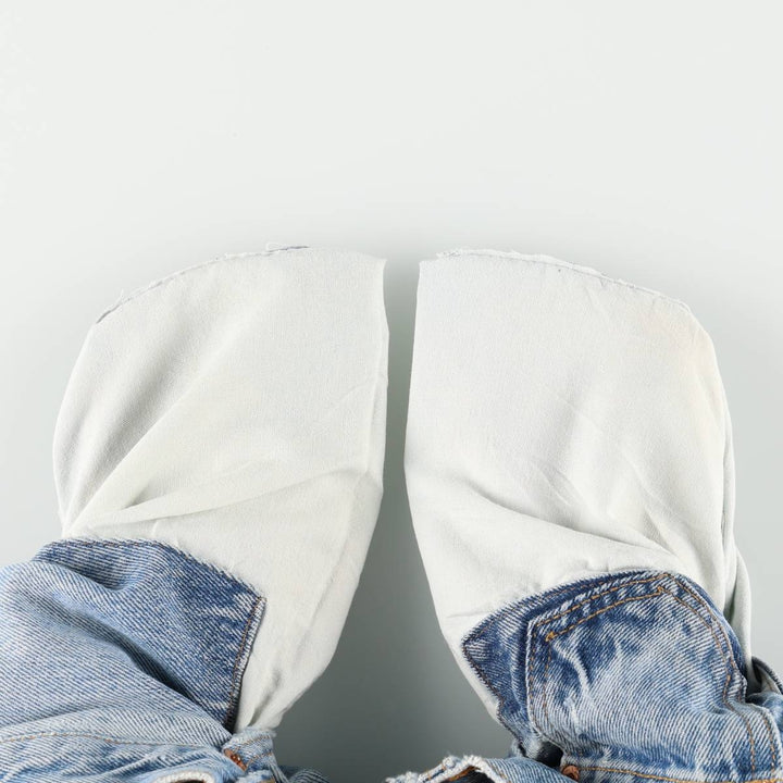 90'S Levi's 501-0118 Straight Denim Pants Made in USA Men's W32 Vintage cotton blue type Vintage Second Hand
