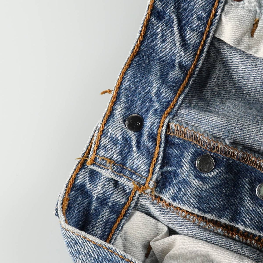 1990'S Levi's 501 0000 Straight Denim Pants, Made in USA, Men's Size W32 (approx.), Vintage cotton blue type Vintage Second Hand