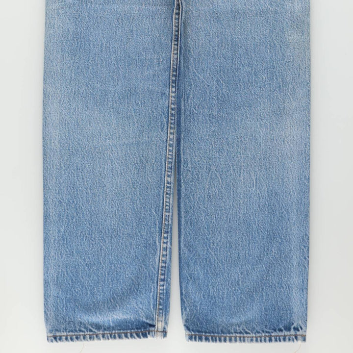 1990'S Levi's 501 0000 Straight Denim Pants, Made in USA, Men's Size W32 (approx.), Vintage cotton blue type Vintage Second Hand