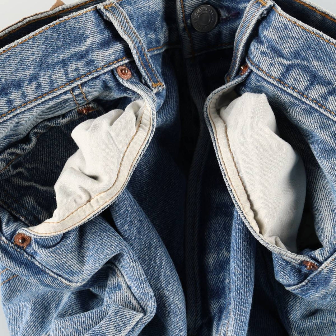 1990'S Levi's 501 0000 Straight Denim Pants, Made in USA, Men's Size W32 (approx.), Vintage cotton blue type Vintage Second Hand