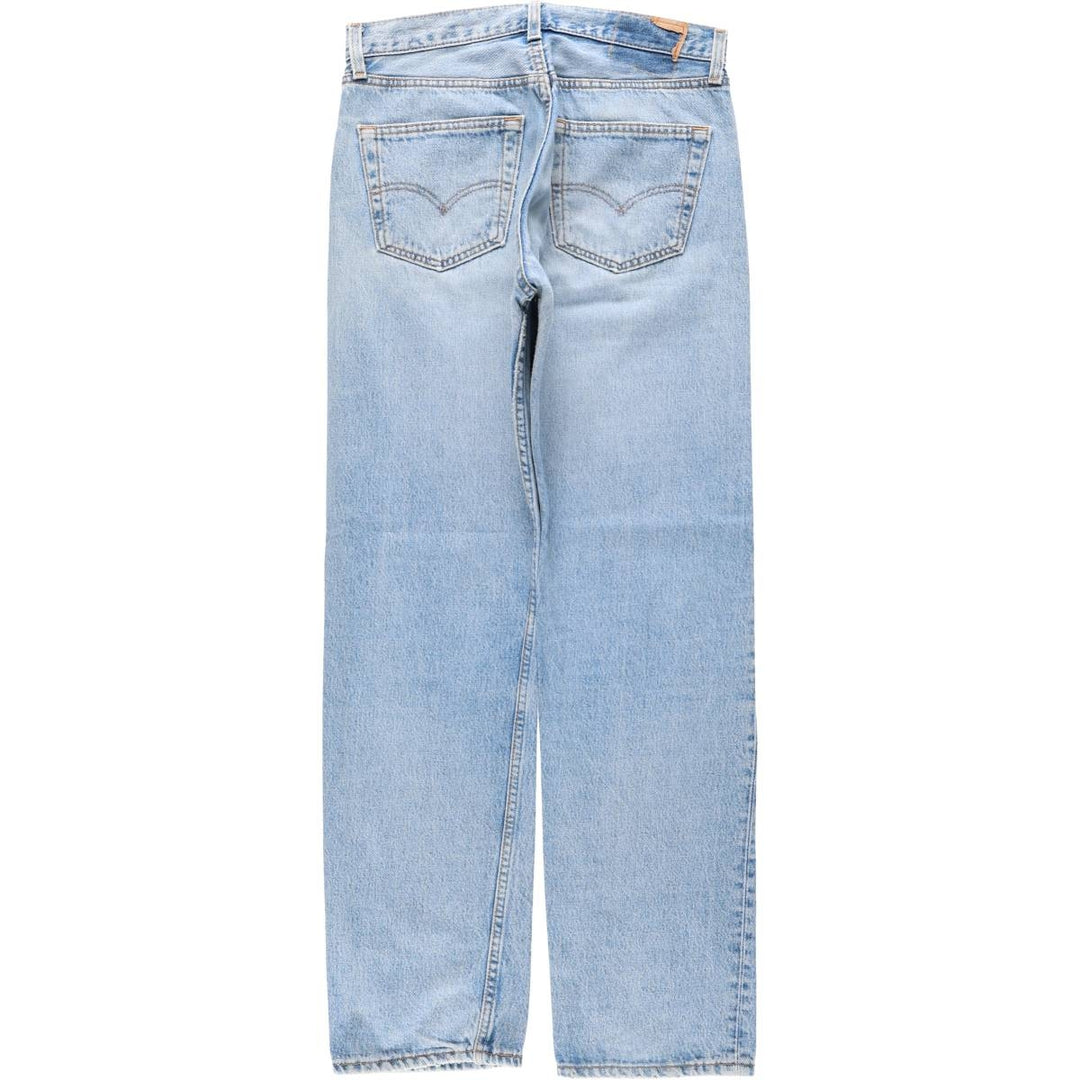 90'S Levi's 501-0193 Straight Denim Pants Made in USA Men's W32 Vintage cotton blue type Vintage Second Hand