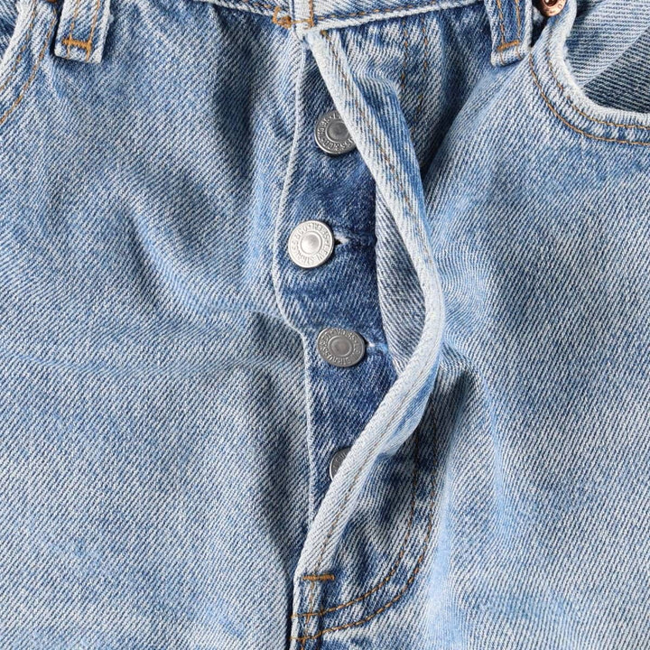 90'S Levi's 501-0193 Straight Denim Pants Made in USA Men's W32 Vintage cotton blue type Vintage Second Hand