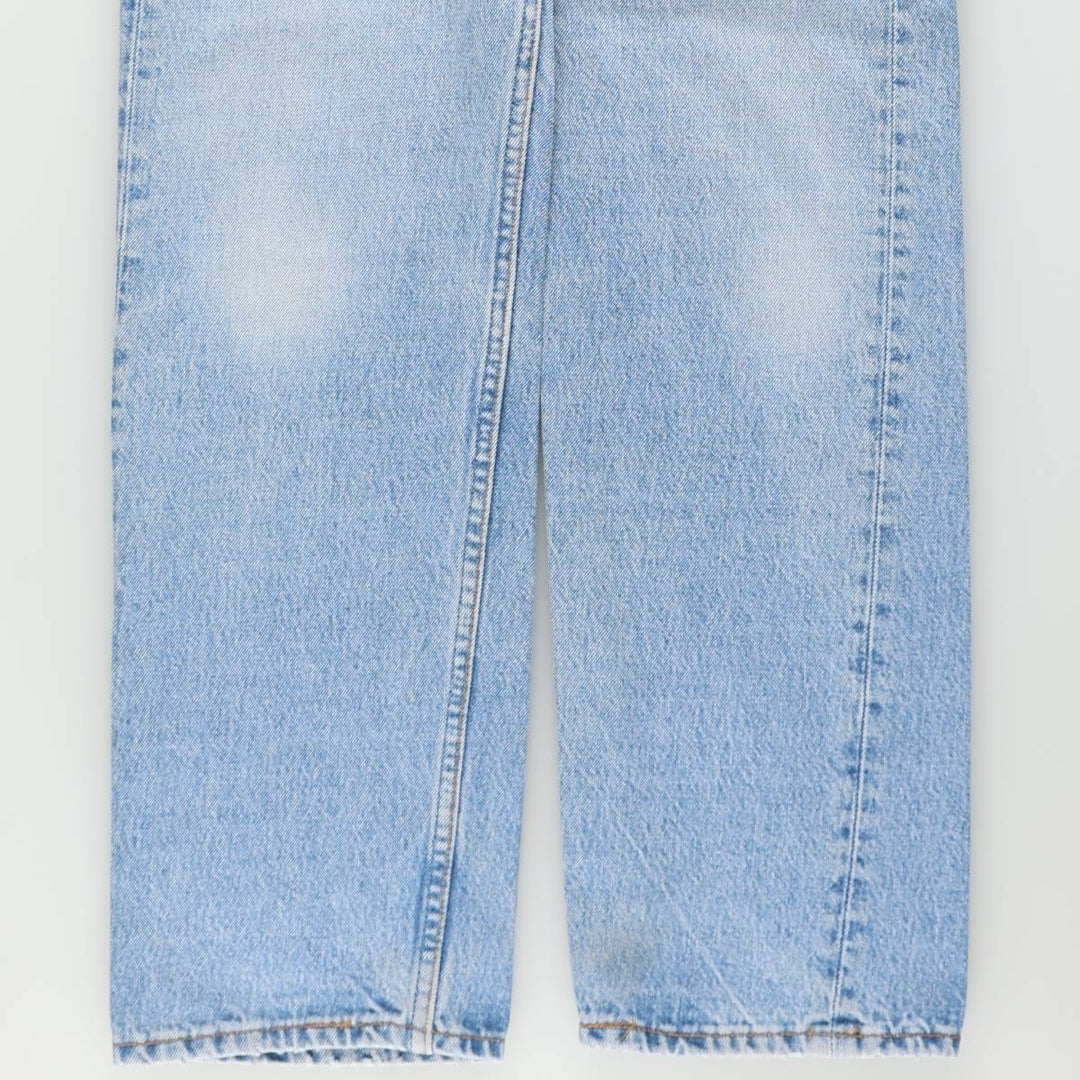 90'S Levi's 501-0193 Straight Denim Pants Made in USA Men's W32 Vintage cotton blue type Vintage Second Hand