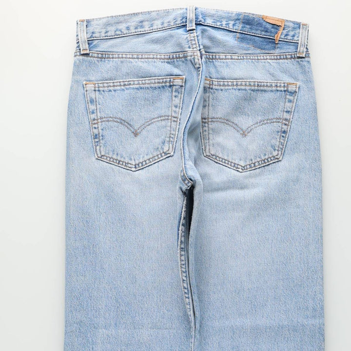 90'S Levi's 501-0193 Straight Denim Pants Made in USA Men's W32 Vintage cotton blue type Vintage Second Hand