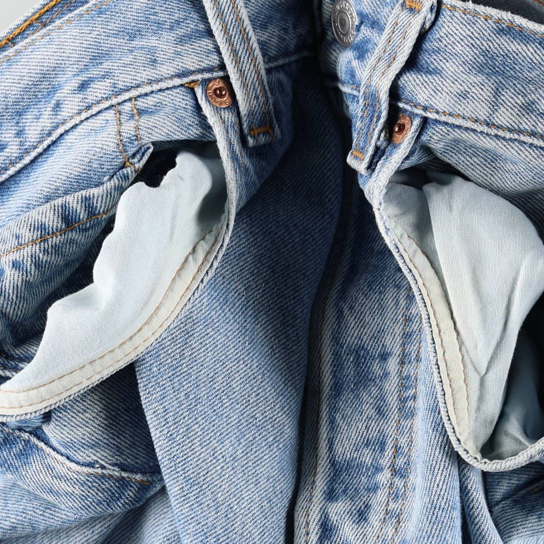90'S Levi's 501-0193 Straight Denim Pants Made in USA Men's W32 Vintage cotton blue type Vintage Second Hand