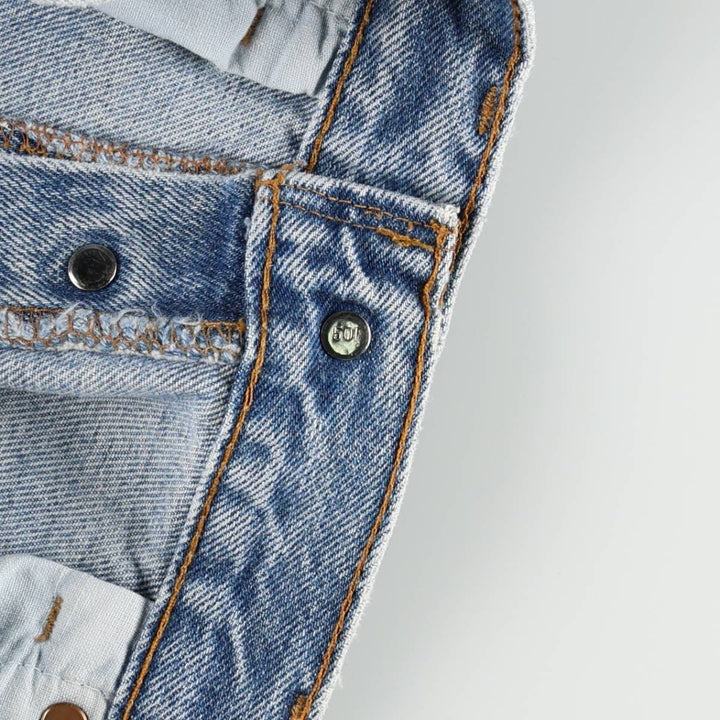 Levi's 501-0191 Straight Denim Pants, Made in USA, Men's Size W34 (approx.) cotton blue type Vintage Second Hand