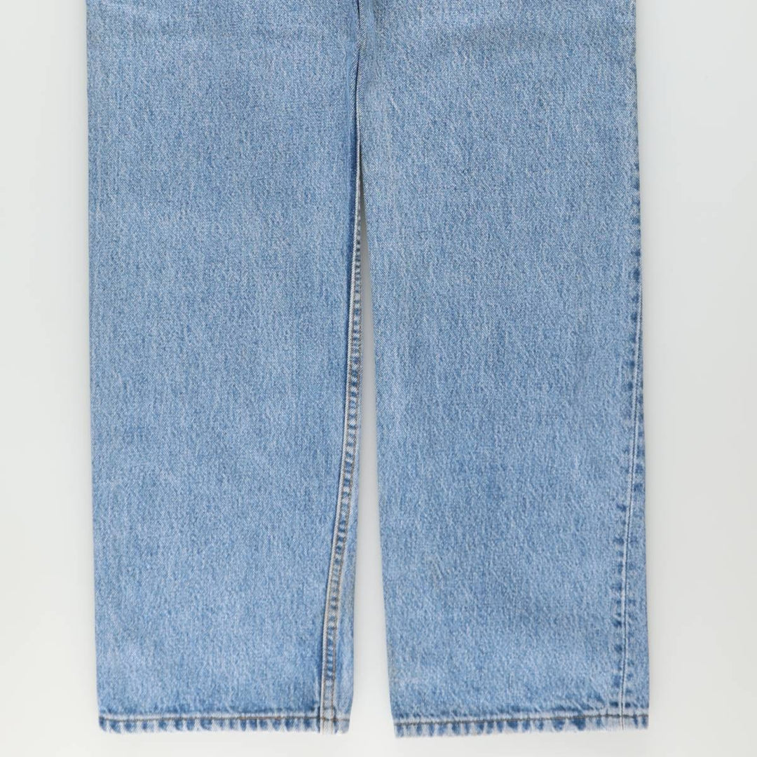 Levi's 501-0191 Straight Denim Pants, Made in USA, Men's Size W34 (approx.) cotton blue type Vintage Second Hand