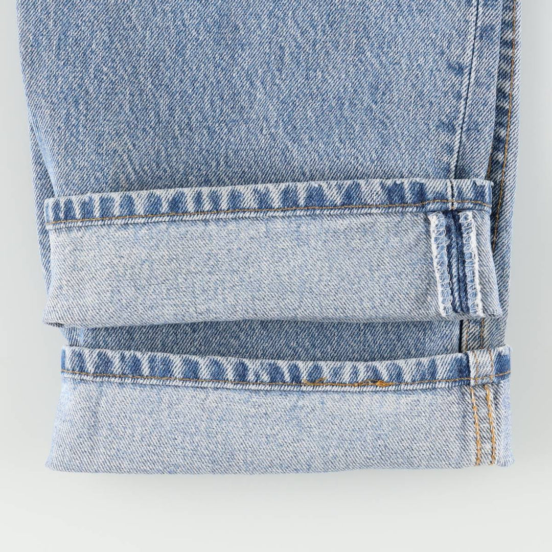 Levi's 501-0191 Straight Denim Pants, Made in USA, Men's Size W34 (approx.) cotton blue type Vintage Second Hand