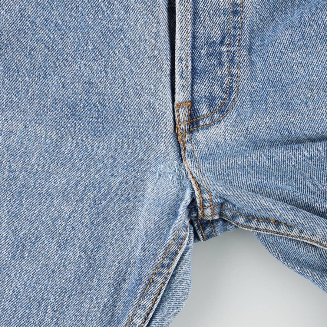 Levi's 501-0191 Straight Denim Pants, Made in USA, Men's Size W34 (approx.) cotton blue type Vintage Second Hand
