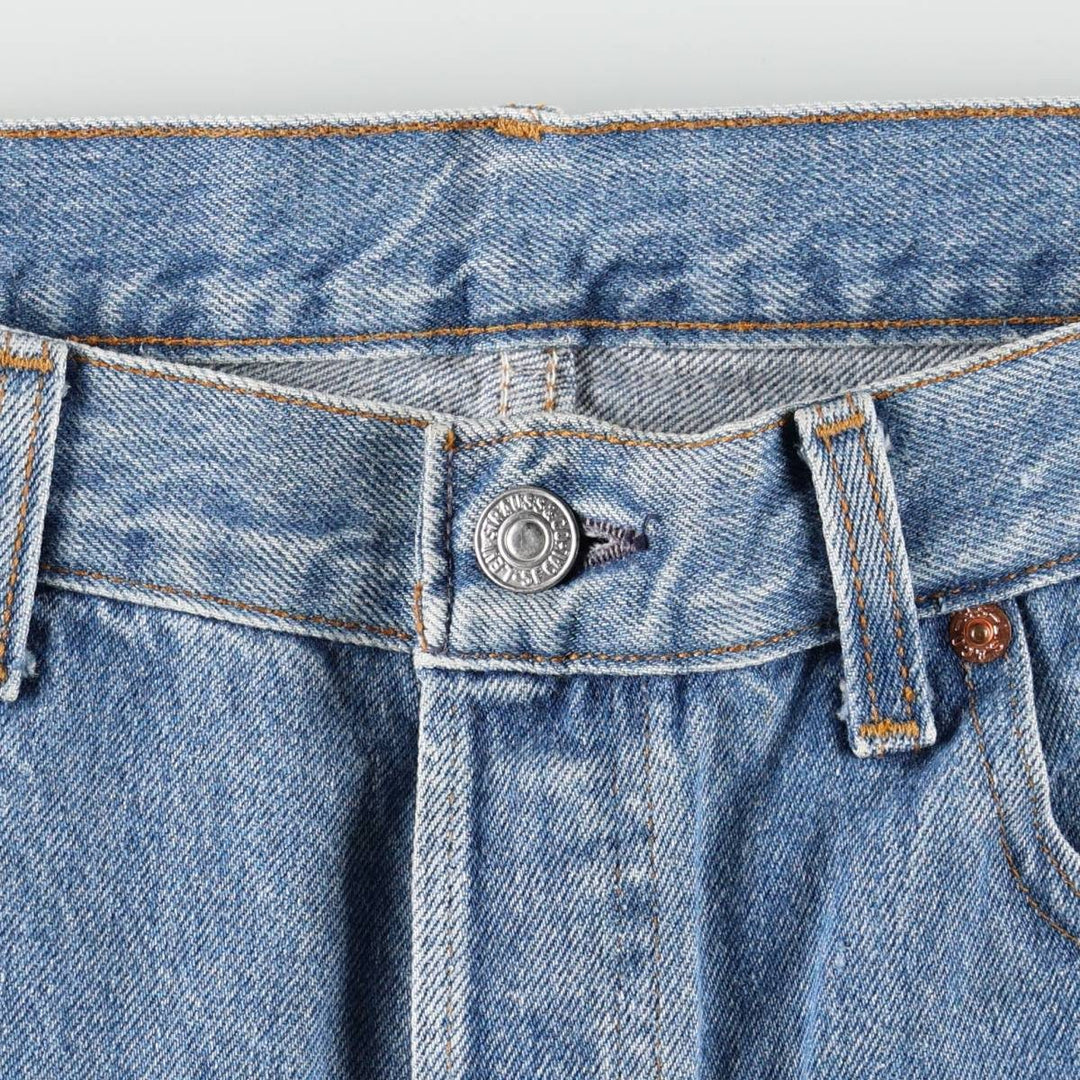 1990'S Levi's 501-5900 Straight Denim Pants, Made in USA, Men's Size W36 (approx.), Vintage cotton blue type Vintage Second Hand