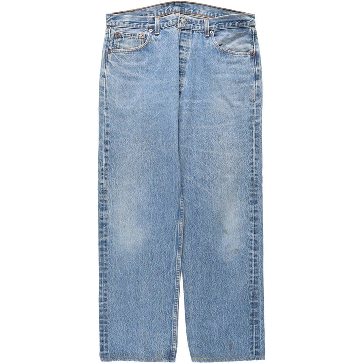 1990'S Levi's 501 0000 Straight Denim Pants, Made in USA, Men's Size W36 (approx.), Vintage cotton blue type Vintage Second Hand