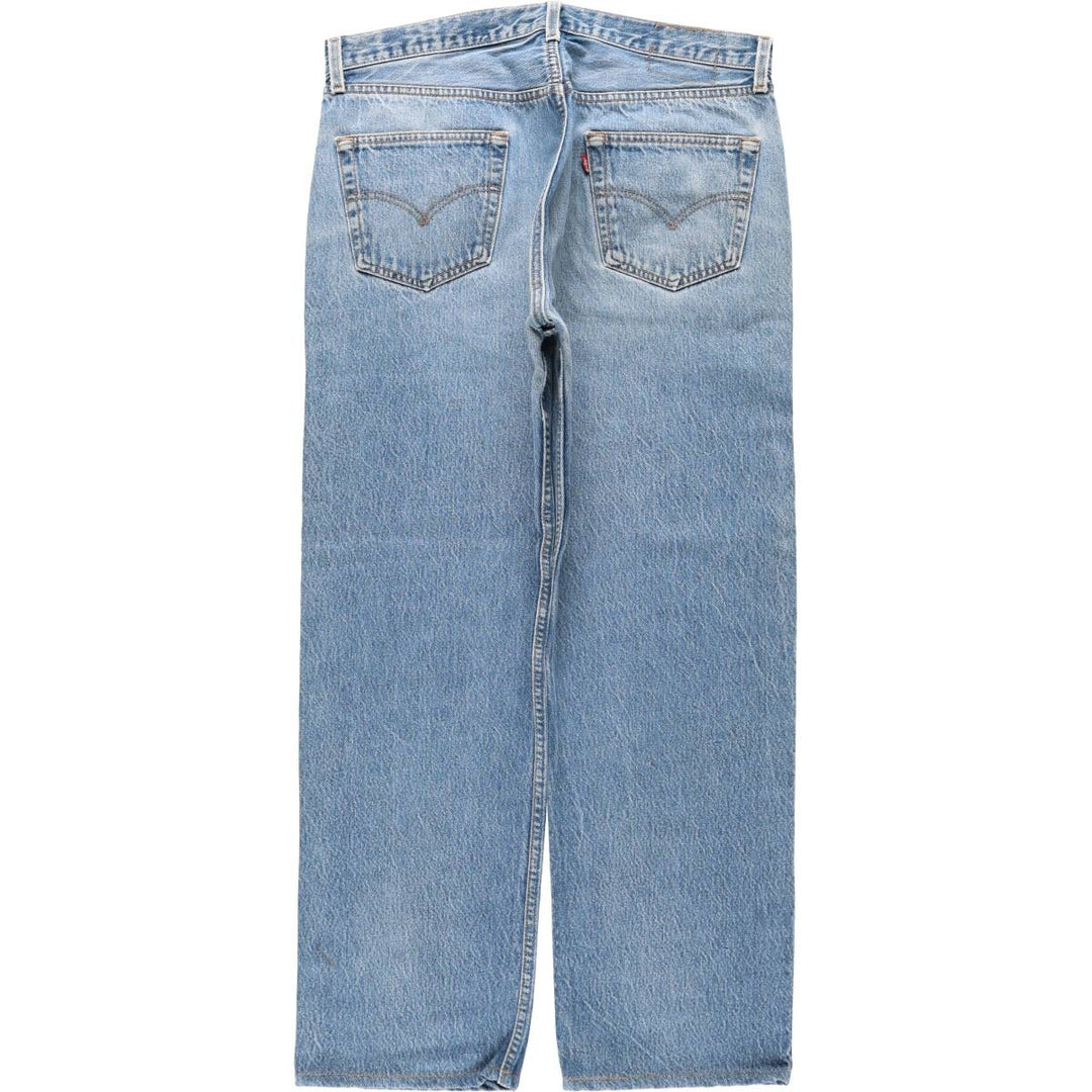 1990'S Levi's 501 0000 Straight Denim Pants, Made in USA, Men's Size W36 (approx.), Vintage cotton blue type Vintage Second Hand