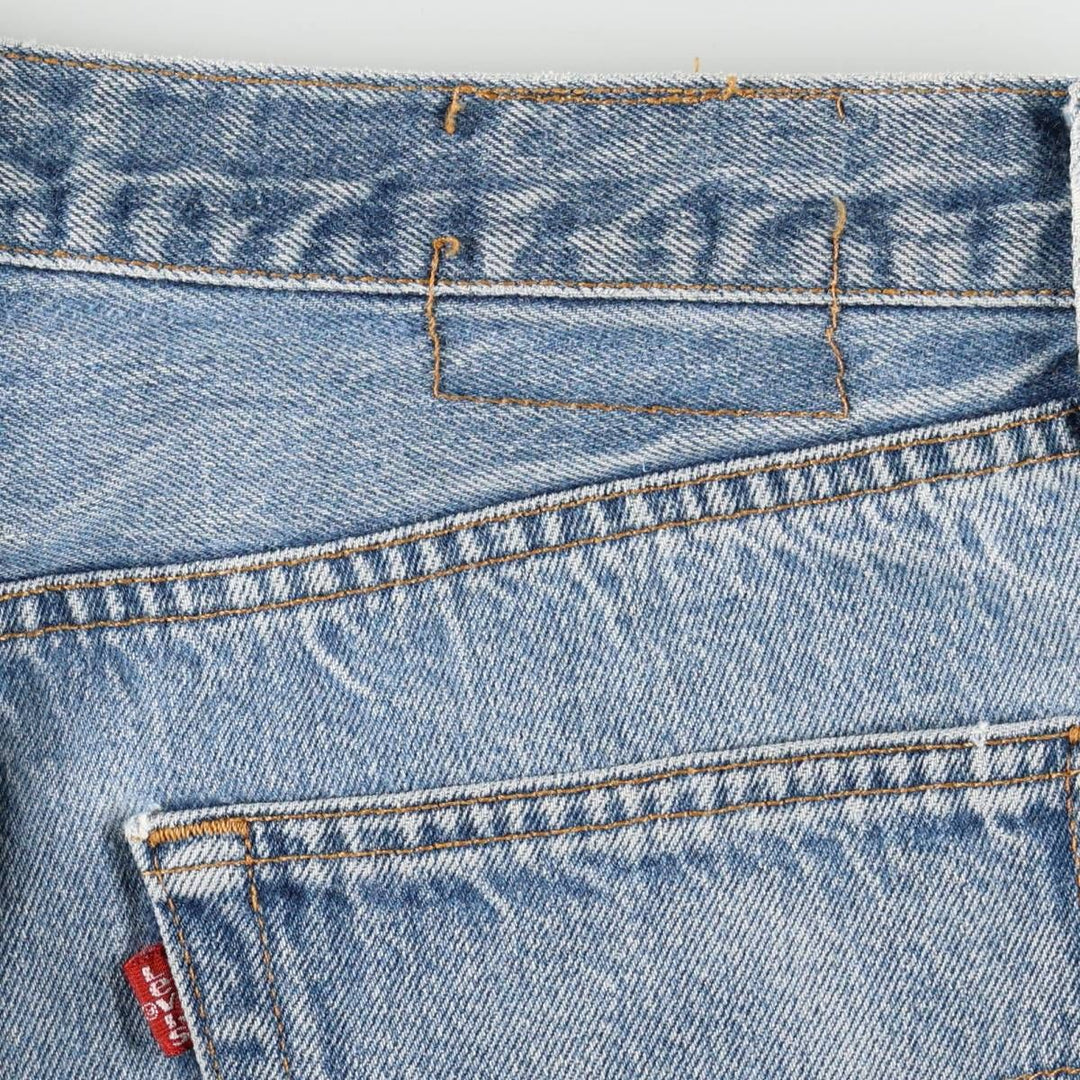 1990'S Levi's 501 0000 Straight Denim Pants, Made in USA, Men's Size W36 (approx.), Vintage cotton blue type Vintage Second Hand