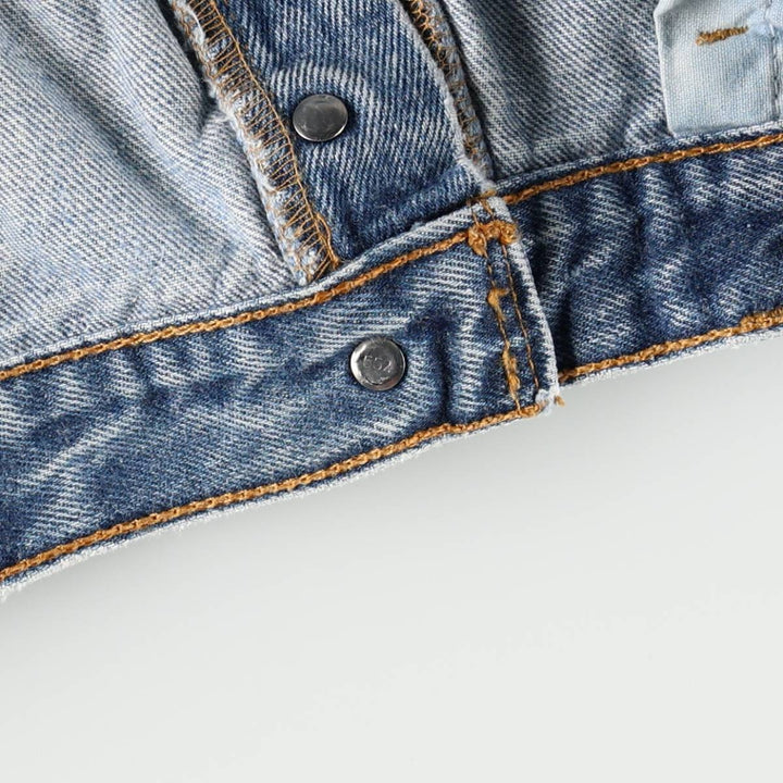 1990'S Levi's 501 0000 Straight Denim Pants, Made in USA, Men's Size W36 (approx.), Vintage cotton blue type Vintage Second Hand