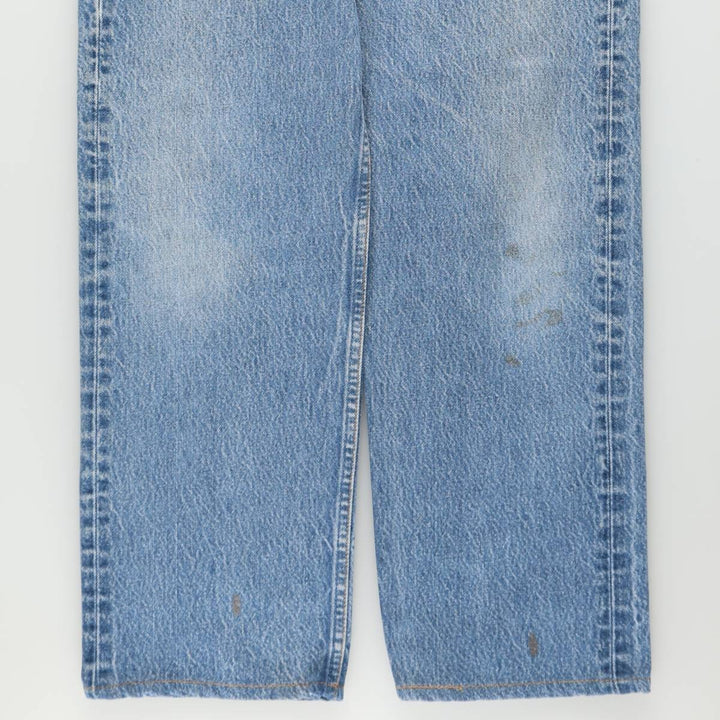 1990'S Levi's 501 0000 Straight Denim Pants, Made in USA, Men's Size W36 (approx.), Vintage cotton blue type Vintage Second Hand