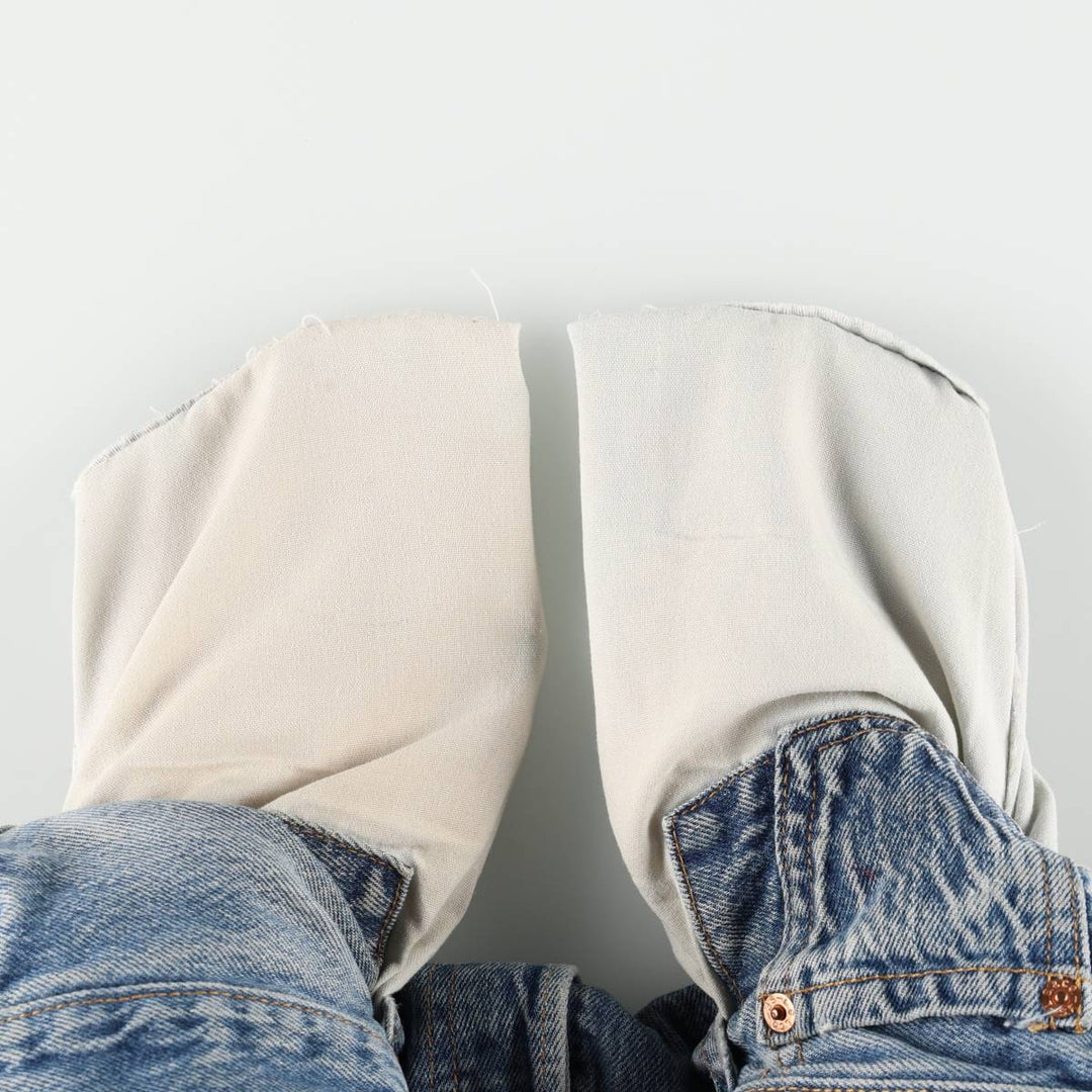 2000'S Levi's 501-0115 Straight Denim Pants, Made in USA, Men's Size W34 (approx.) cotton blue type Vintage Second Hand