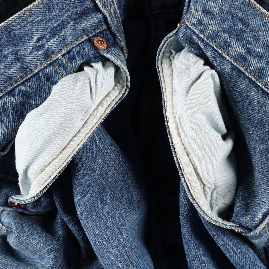 90'S Levi's 501-0115 Straight Denim Pants Made in USA Men's W32 Vintage cotton blue type Vintage Second Hand
