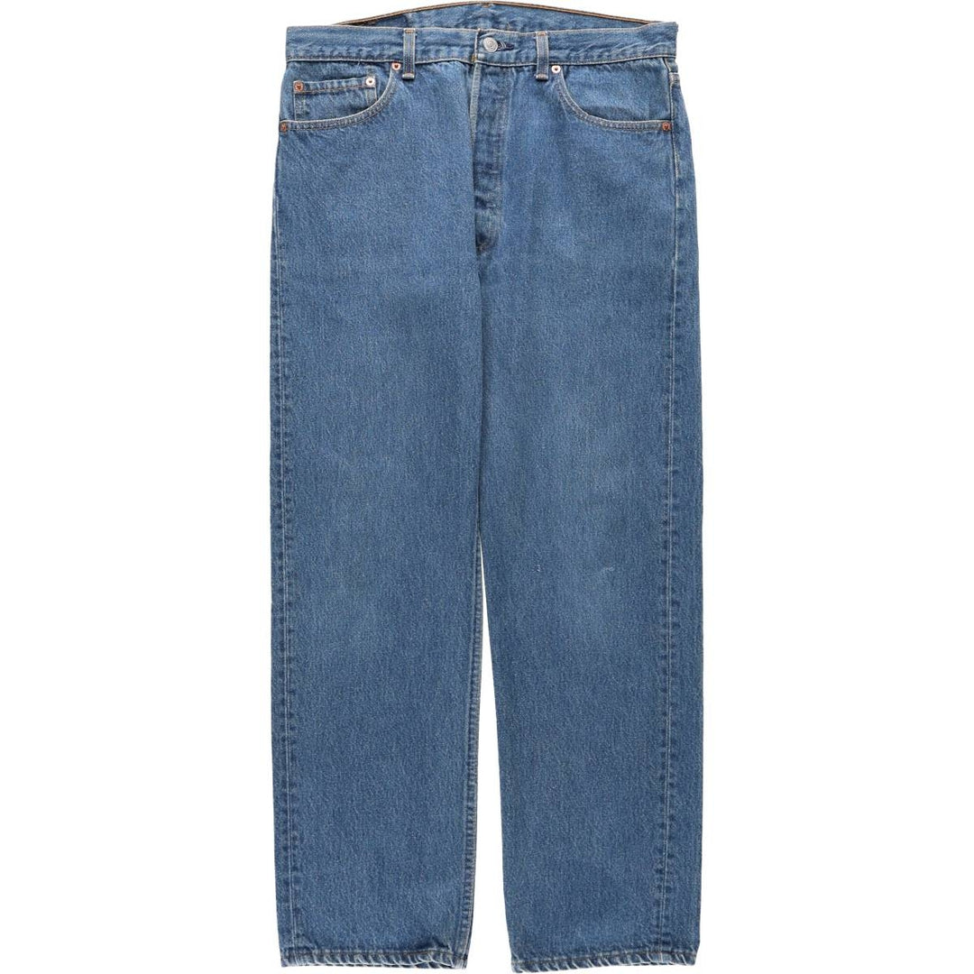 90'S Levi's 501-0000 Straight Denim Pants Made in USA Men's W34 Vintage cotton blue type Vintage Second Hand
